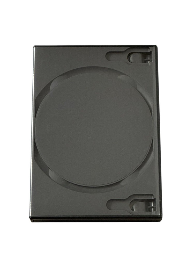 2-Pack-22mm Black 5 Disc DVD Cases With Booklet Clips