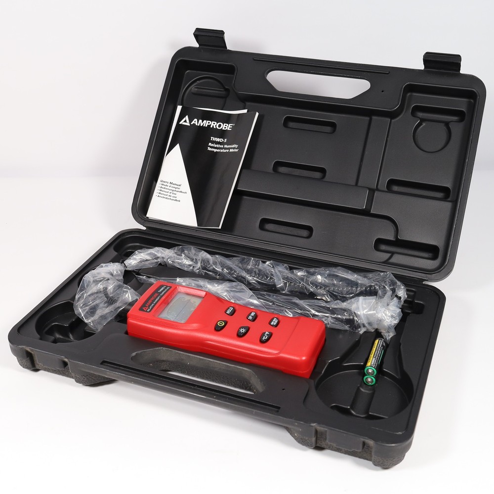 Amprobe THWD-5 Relative Humidity and Temperature Meter