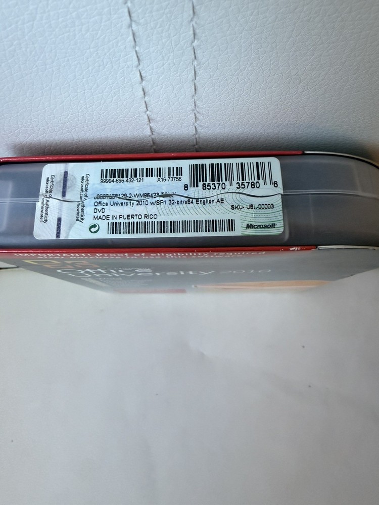 Microsoft Office University 2010 PC DVD-ROM Windows