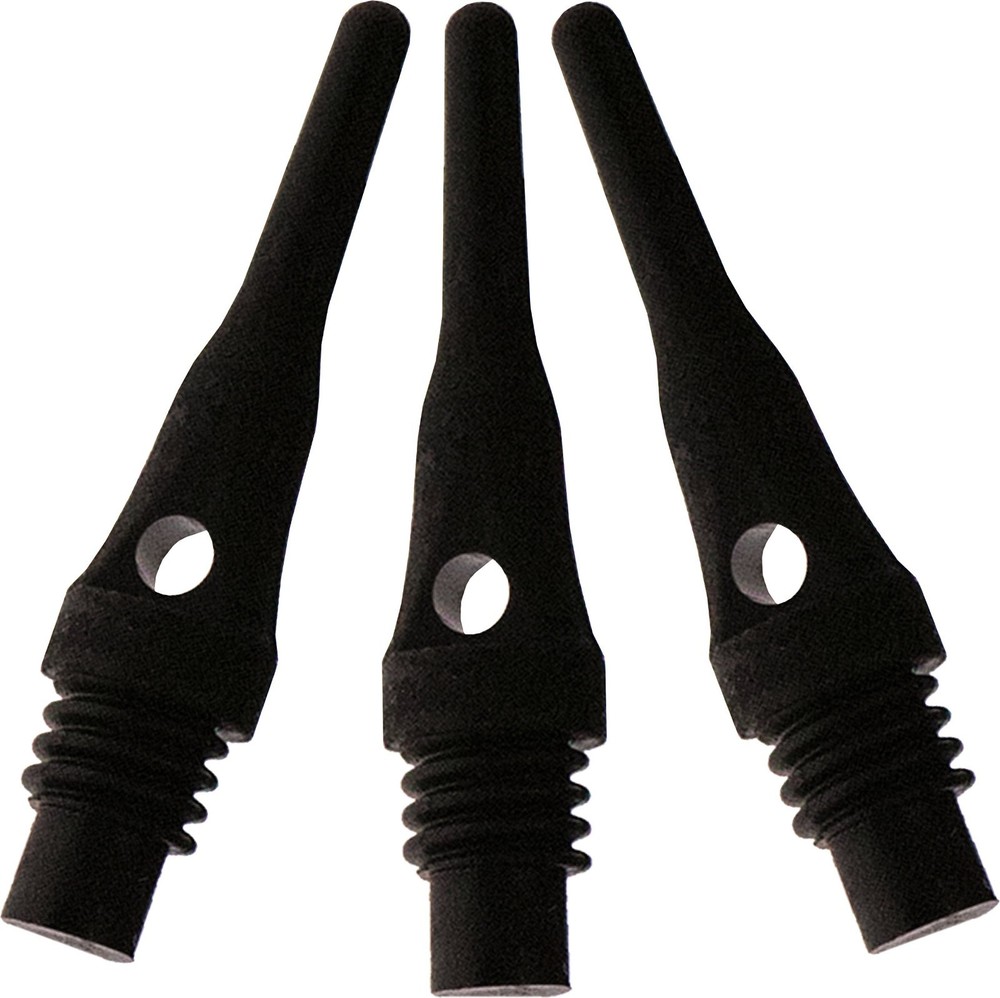 Super Short 2BA Thread Soft Tip Dart Points - Tufflex S.S. (100/1000 Pack)