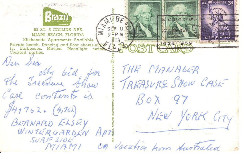 BRAZIL, MIAMI BEACH, FL - PC2093