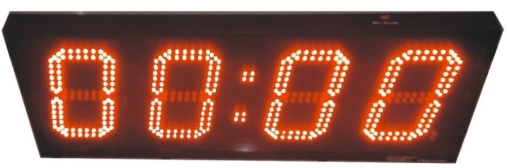 Pace Clock -4 Digit - 99 minutes stopwatch / count down timer 6" high LED digits