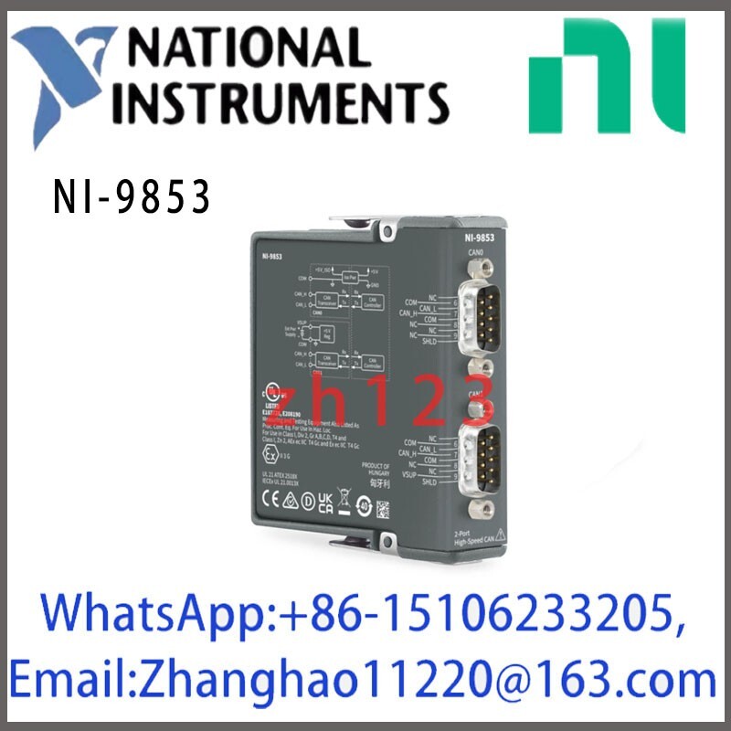 NI NI-9853 779429-01 Automotive Network Interfaces Communication Interfaces