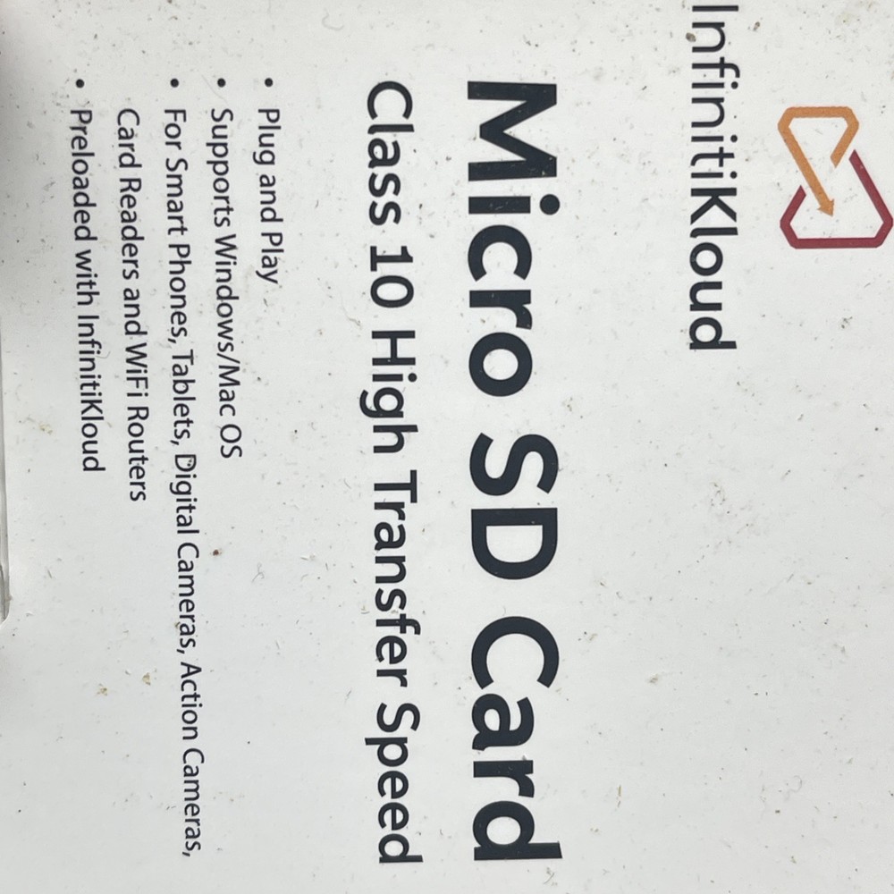 InfinitiKloud 32 GB Micro SD Card