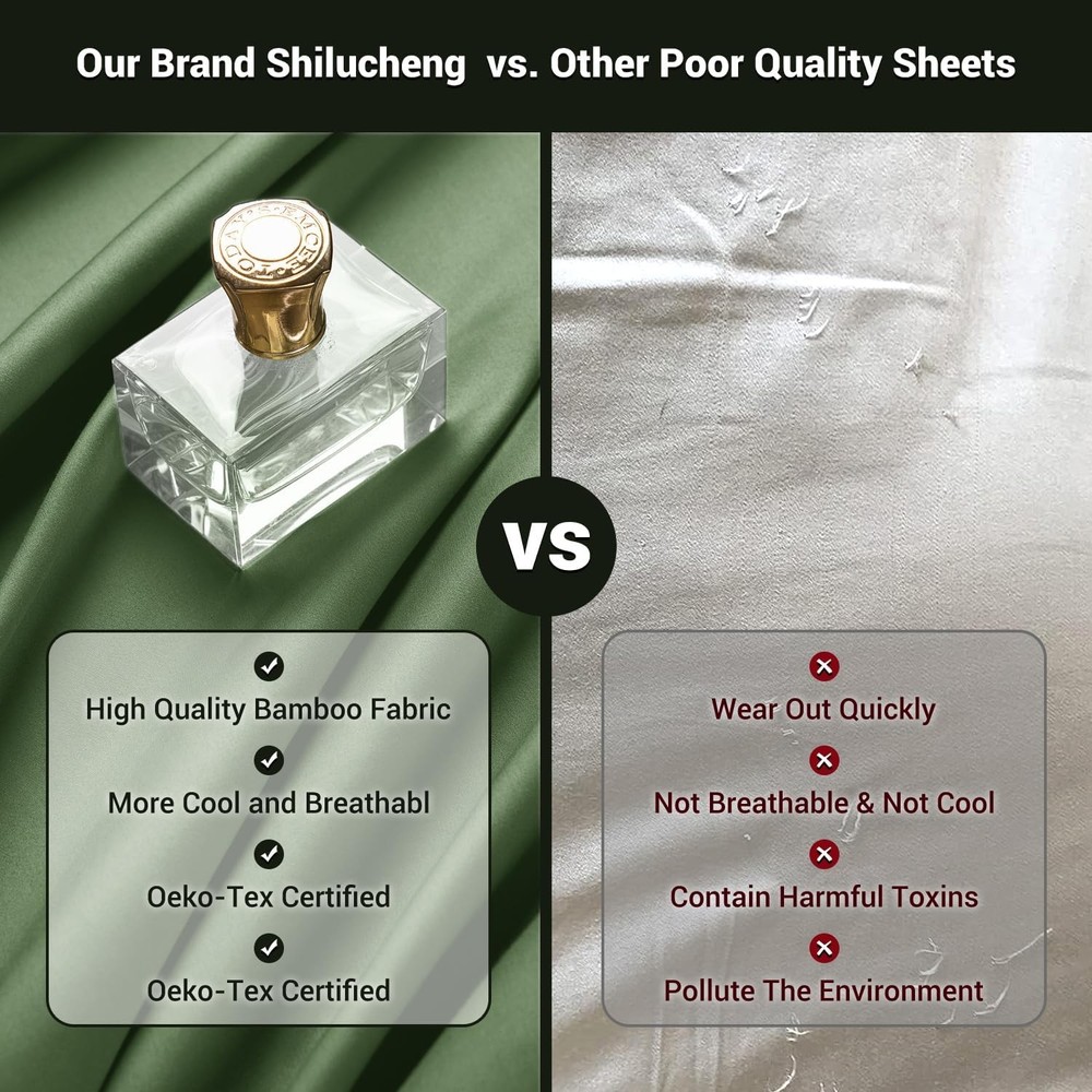 Quadruple-Set King Size Bedding Set, Cooling Sheets