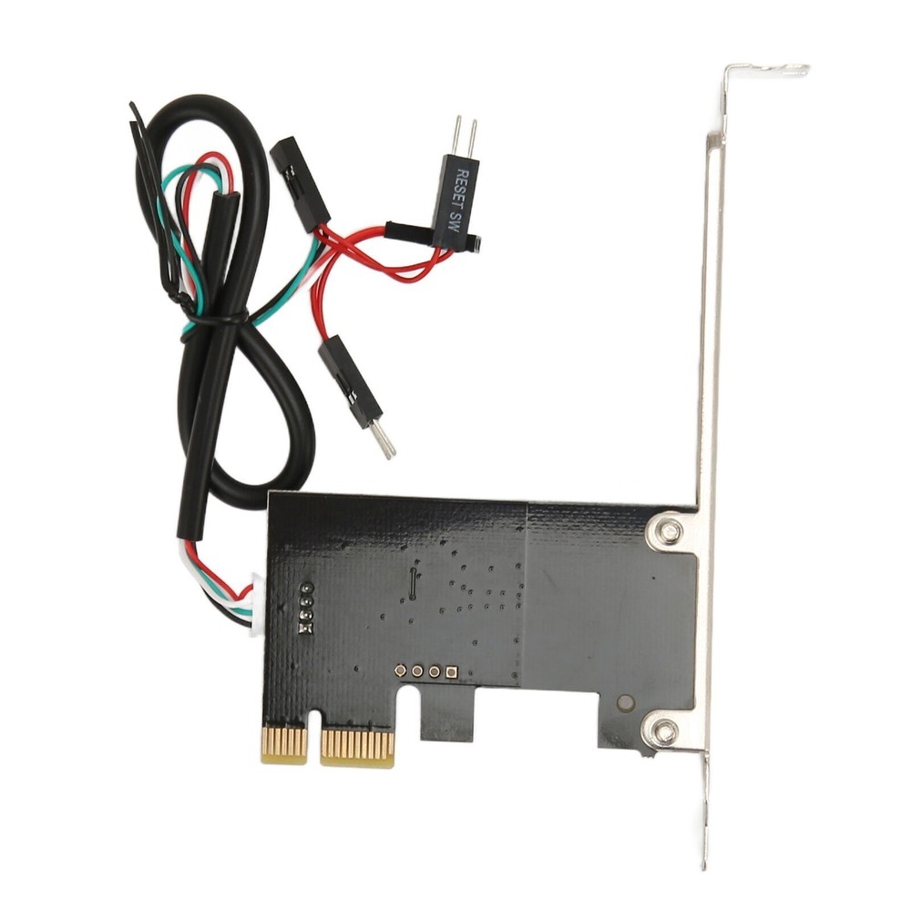 Computer Power Reset Switch PCIE Card Precise Control Thickened Gold Pin APP