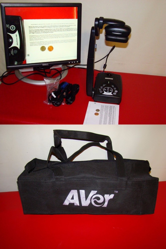AverMedia AverVision 280 (P0A3) Document Camera Night View With Bag