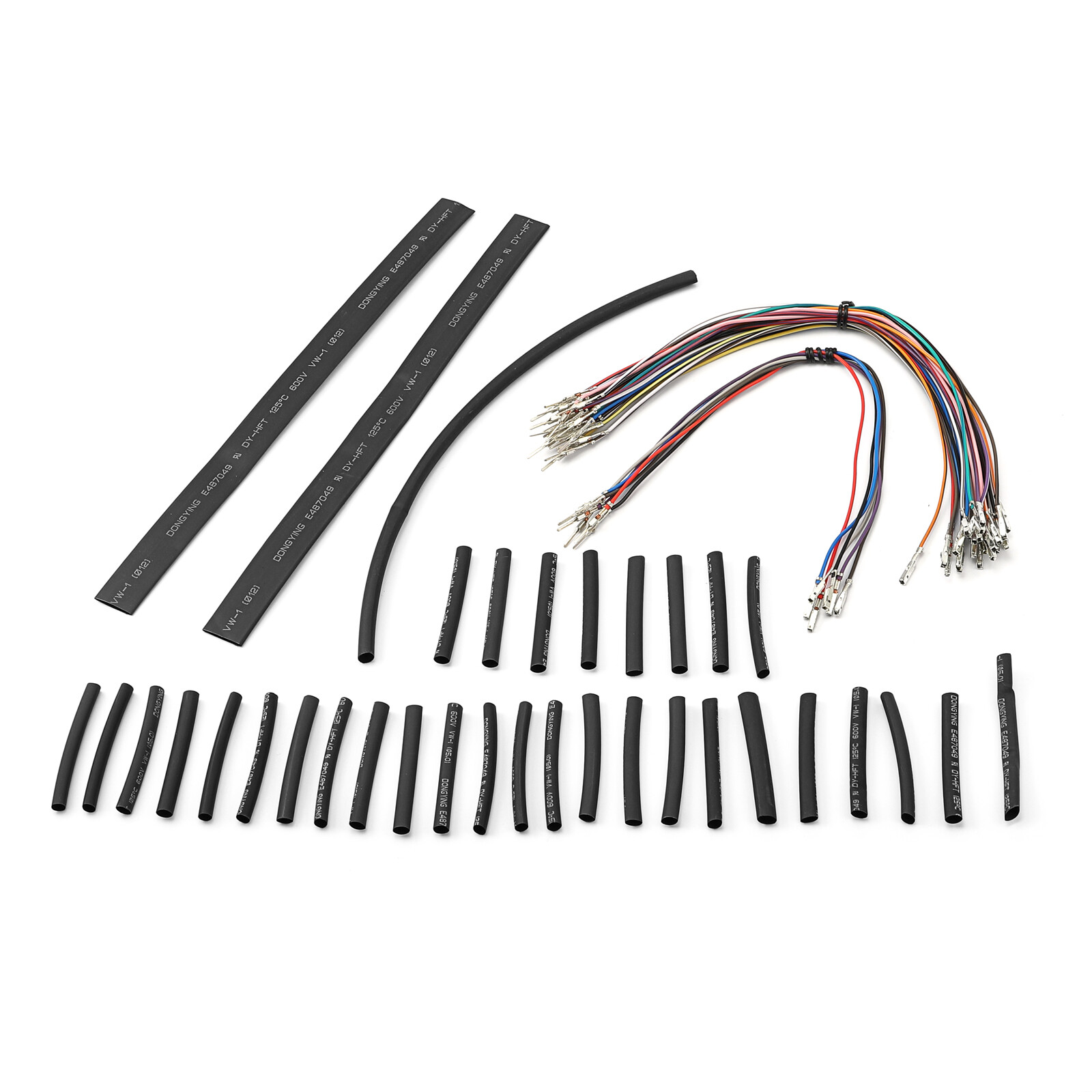 14" 16" Handlebar Wire Extensions for Harley Dyna FXD Softail Sportster 07-13