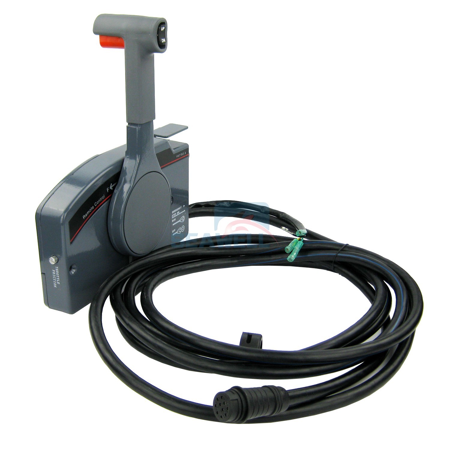PUSH Throttle Outboard Remote Control Box 703 for Yamaha Side Mount 10 Pin Cable