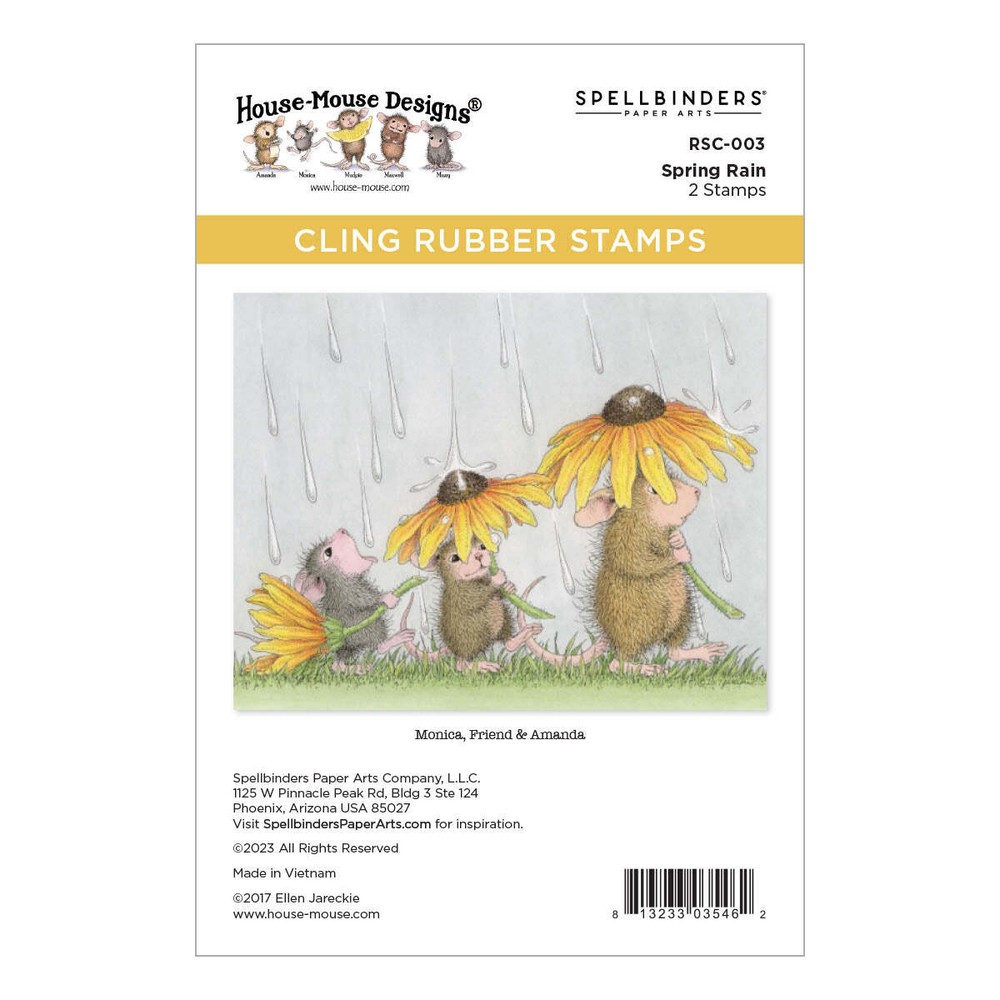 Spellbinders - House Mouse Spring Collectors Bundle, BD-0780