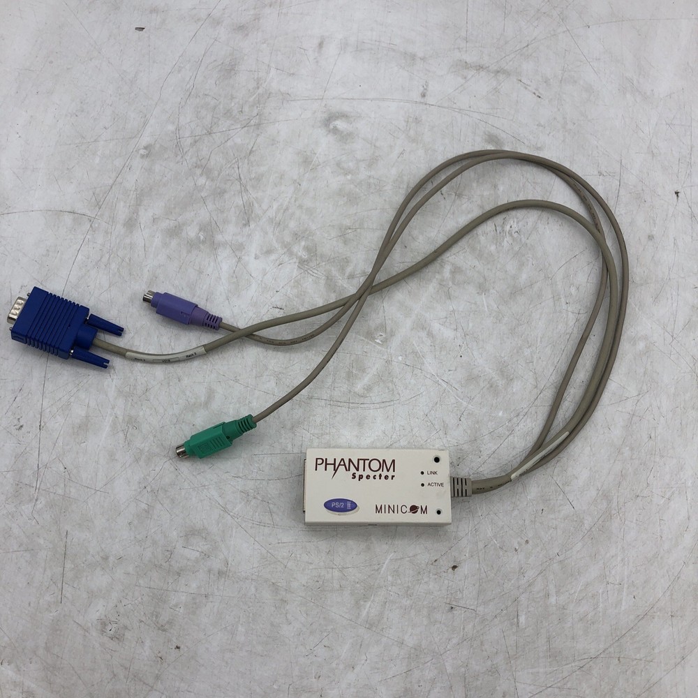 Phantom Specter PS2II Minic Com KVM Server Managment rev1.5 UNTESTED READ