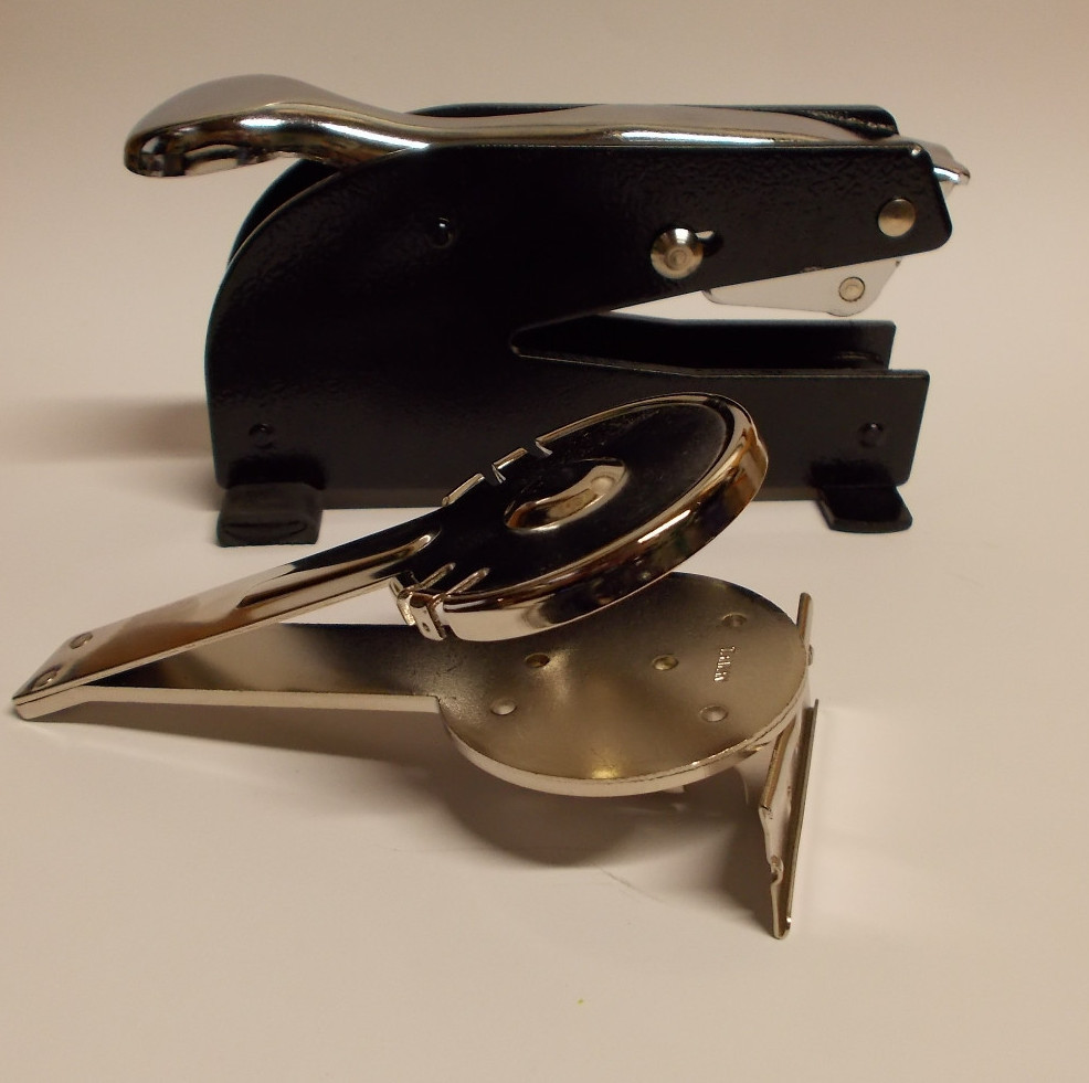 Desk Notary Seal Stamp Embosser 2" 5 1/2" Long