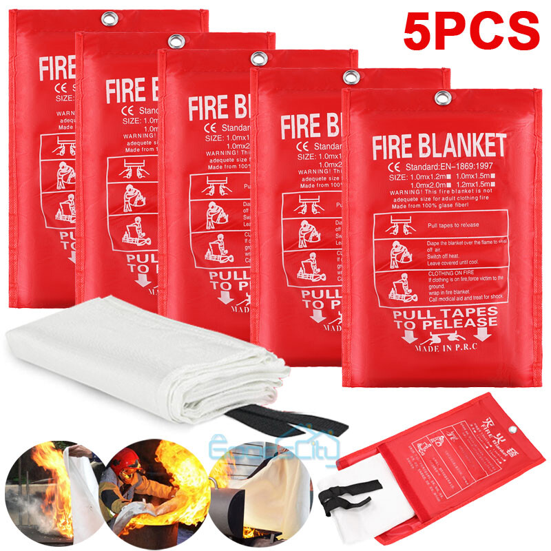 39''X39'' Prepared Emergency Fire Blanket Fire Suppression Blanket Quick Release