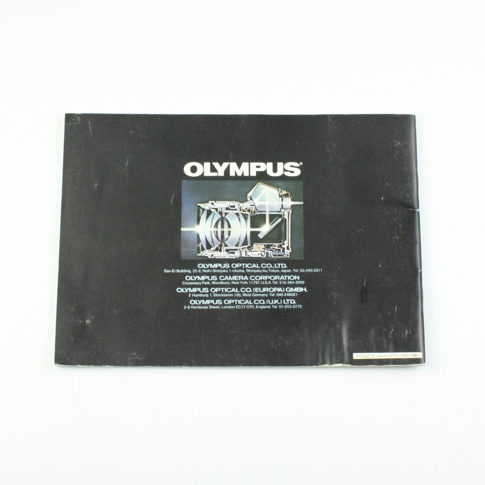 Olympus OM Flashphoto Group Instruction Manual