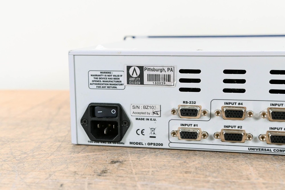 Analog Way OPS200 Opus LE High-Resolution Multi-Layer Seamless Switcher CG008K2