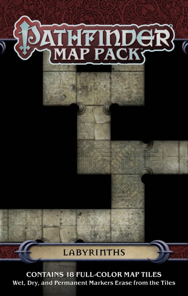 Pathfinder Map Pack: Labyrinths