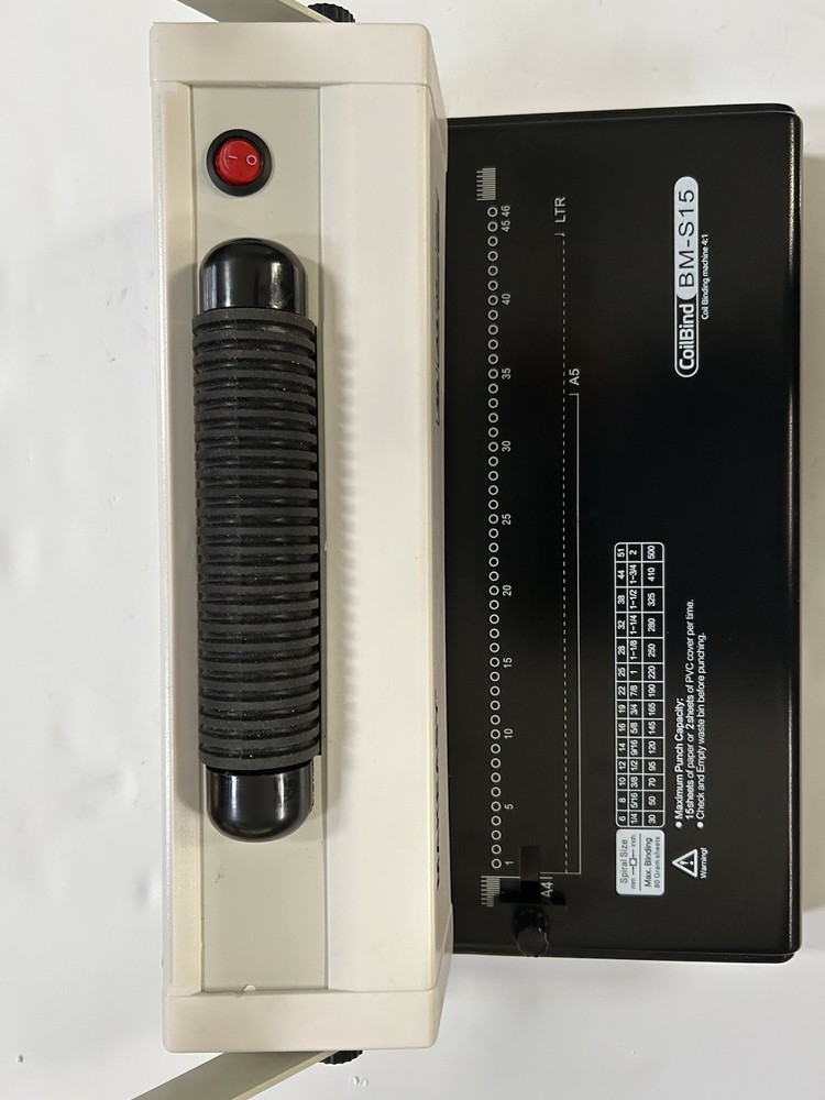Coil Spiral Binding Machine