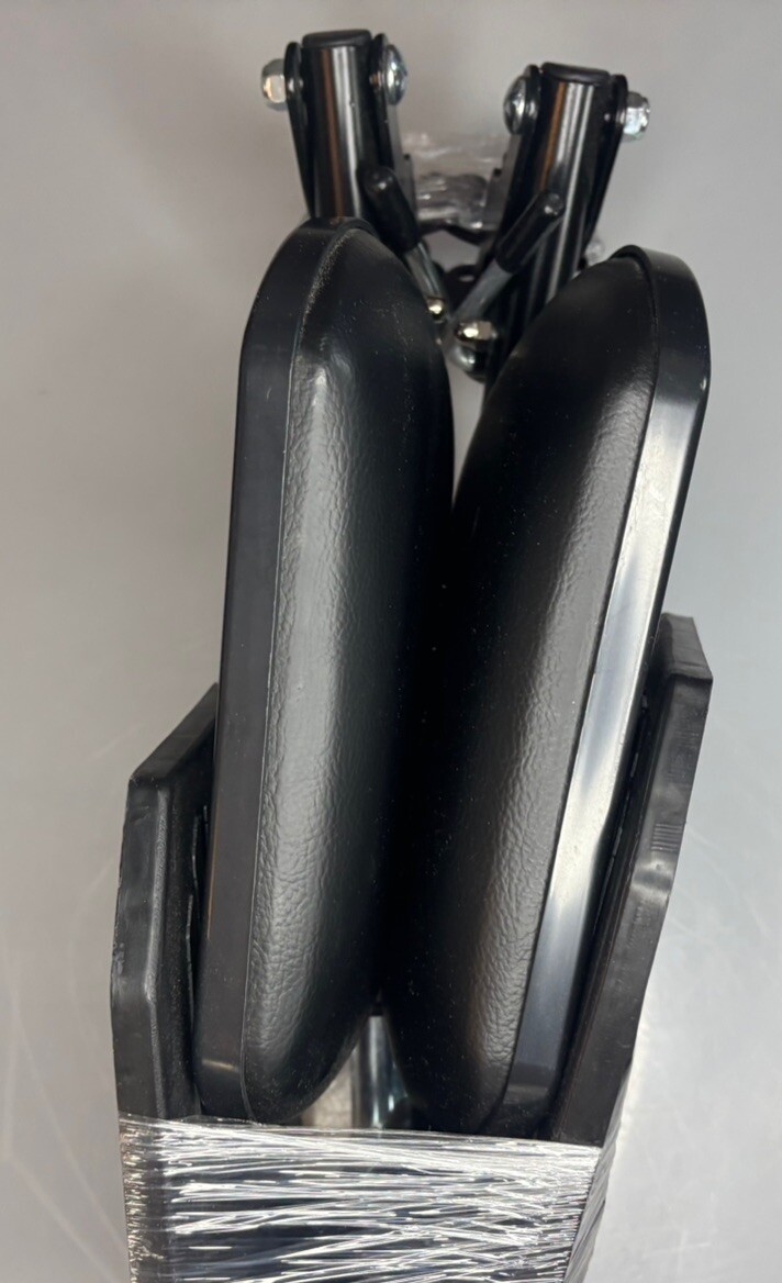 Wheelchair Elevating Leg Rest Padded Calf Support Composite Footplates Universal