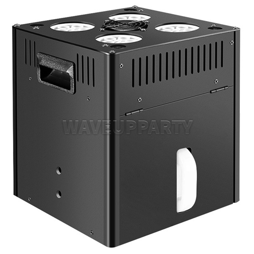 PAIDUN 20W LED RGB Auto Bubble Machine Blower Maker DMX512 Remote Control Effect
