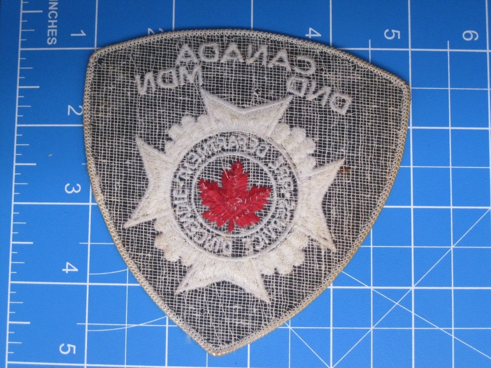 Canada DND MDN Fire Service patch-vintage