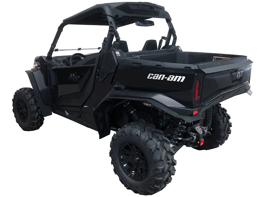 Can-Am Commander 1000 & MAX Rear Window Dust Panel Vented 2021+ ONLY