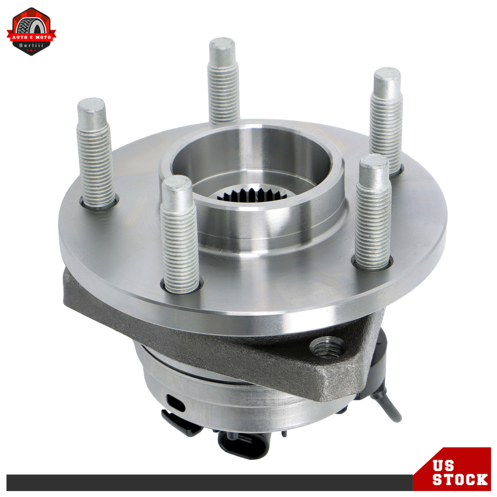 Front Wheel Bearing Hub Assy Pair For Chevy Malibu Cobalt HHR Pontiac G6 513214