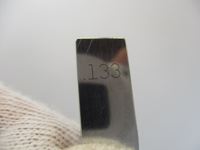 .133" ELLSTROM Rectangular Gage Block .133 Standard Gauge VGC