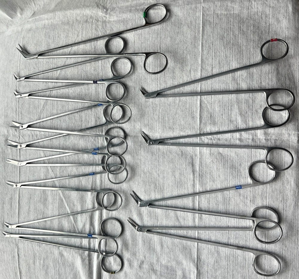 Potts-Smith Angled Dissecting Vascular Scissors Various Angle, Germany Stainless