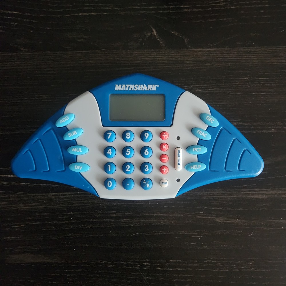 Educational Insights MathShark Digital Math Game, Device Only, Works