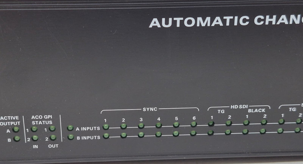 Evertz 5600ACO2 Automatic Changeover System
