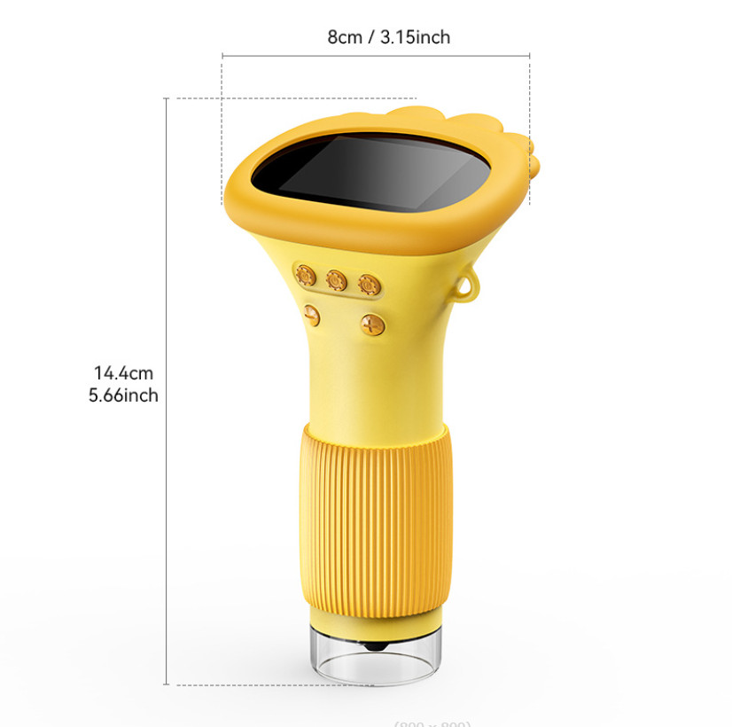  Handheld Digital Microscope, 1000X Portable Pocket Mini Microscopes for Kids