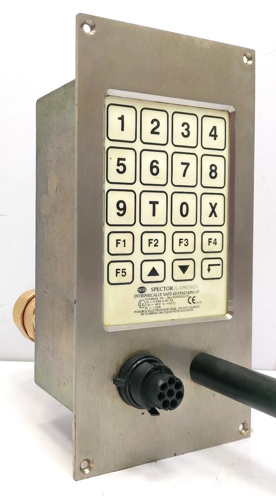 Spector Lumenex Intercom Master Control Panel KP01-07