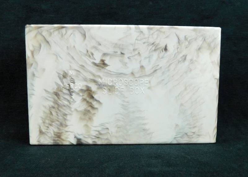 Unique Microscope Sample Slide Holder - 25 Slots, Numbered - with Cork Bottom