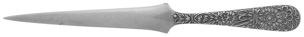 Kirk Stieff Repousse Letter Opener Solid Piece 3426844