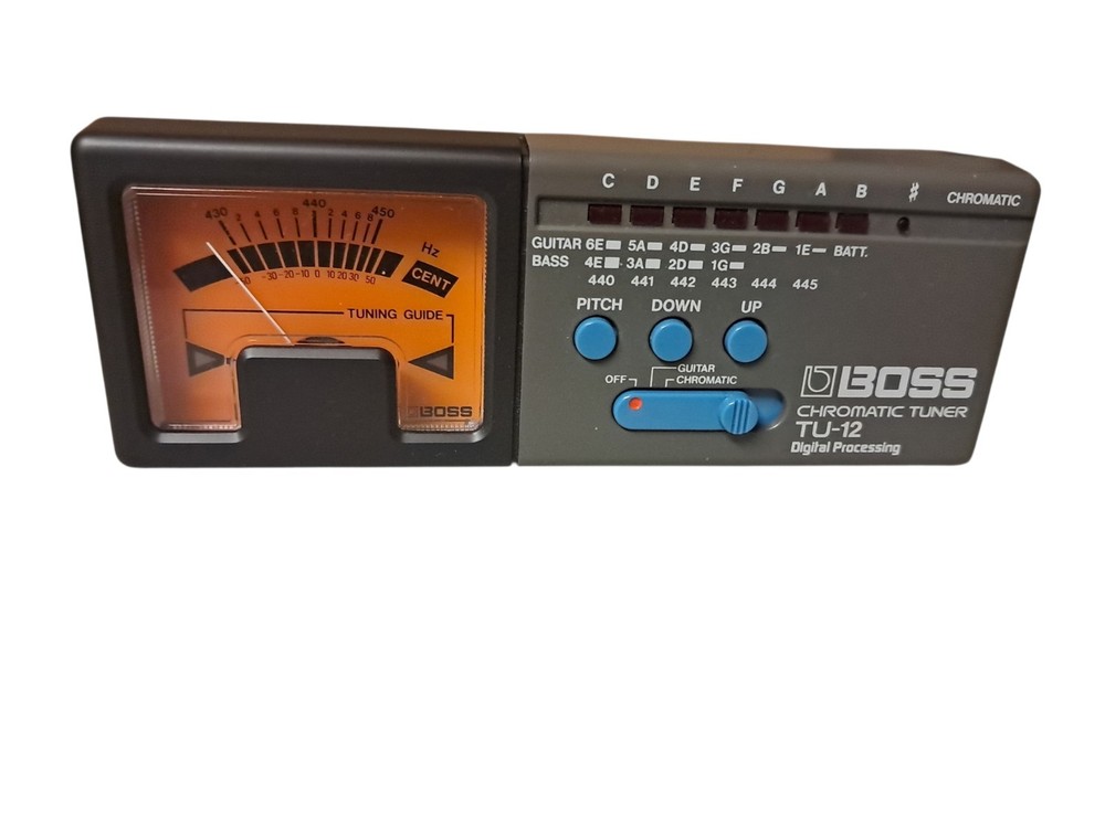 Boss Chromatic Tuner TU-12 Digital Processing Multi Instrument Tuner
