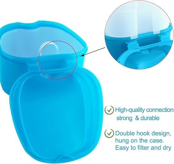 1Pack Denture Case Dental Mouthguard Case