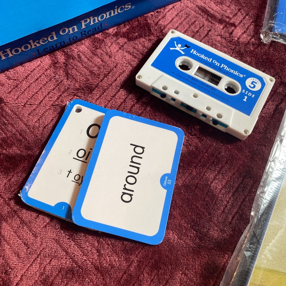Hooked On Phonics Level 5 Cassette Version 1998, NEW