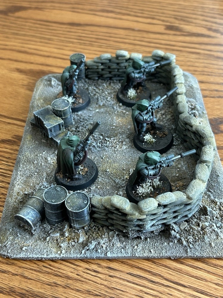Tabletop Gaming Terrain Painted, Ready to Use