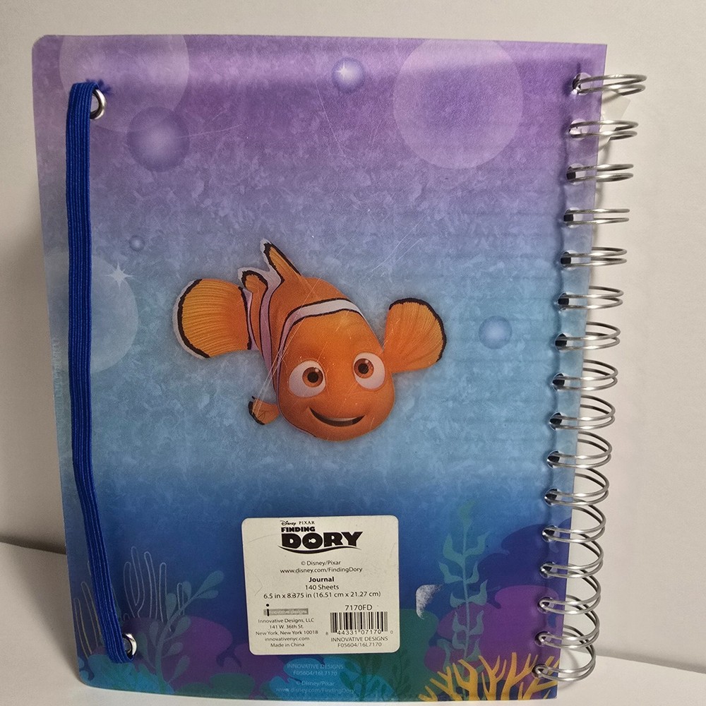 Finding Dory Journal Used Notebook