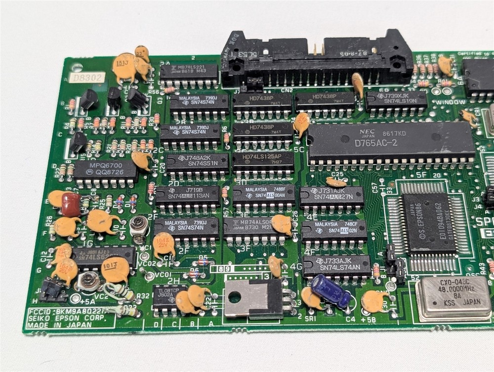 Epson DEC-32V-0 SPFG Floppy Disk Controller (FDC) Board - RARE