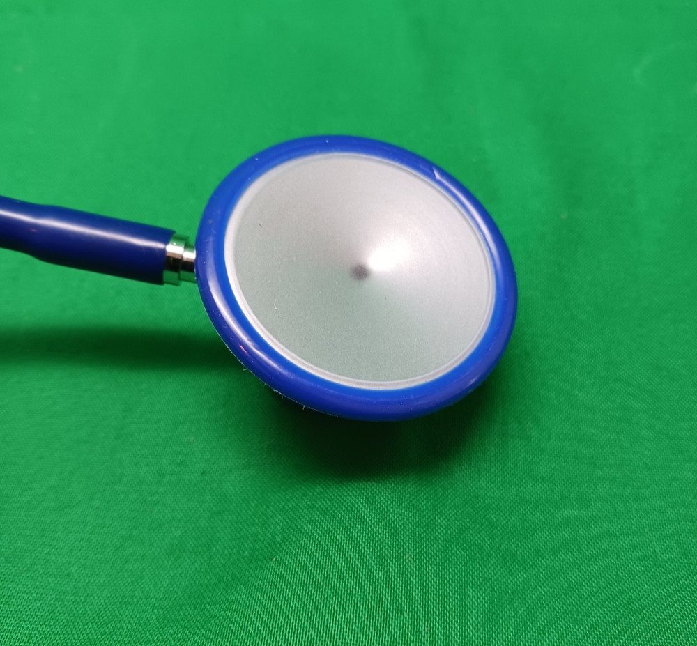 Unbranded Dual Head Stethoscope Blue Needs Ear Tips