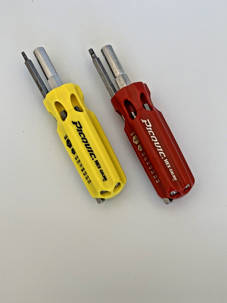PICQUIC HEX MULTI BIT DRIVERS - SAE - MM - {two seperate tools}