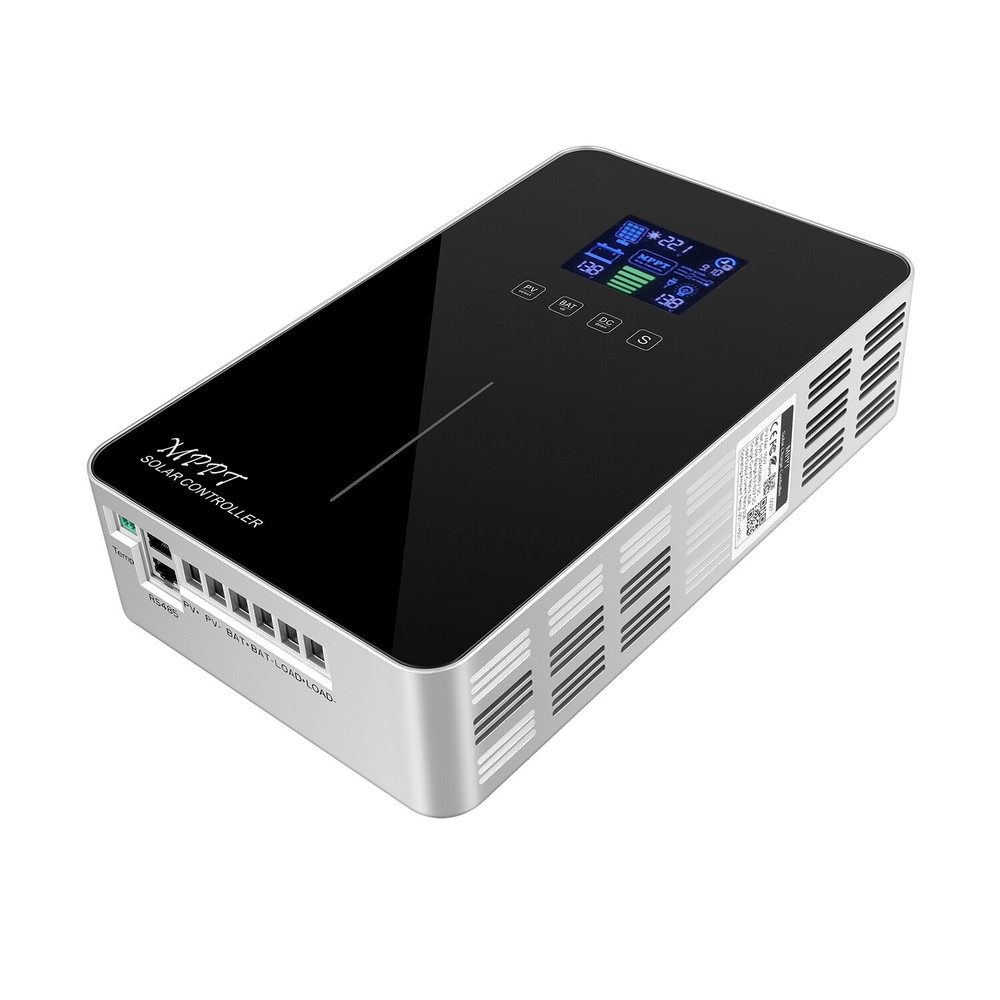 100A MPPT Solar Charge Controller 12V 24V 48V Battery Regulator Touch Screen