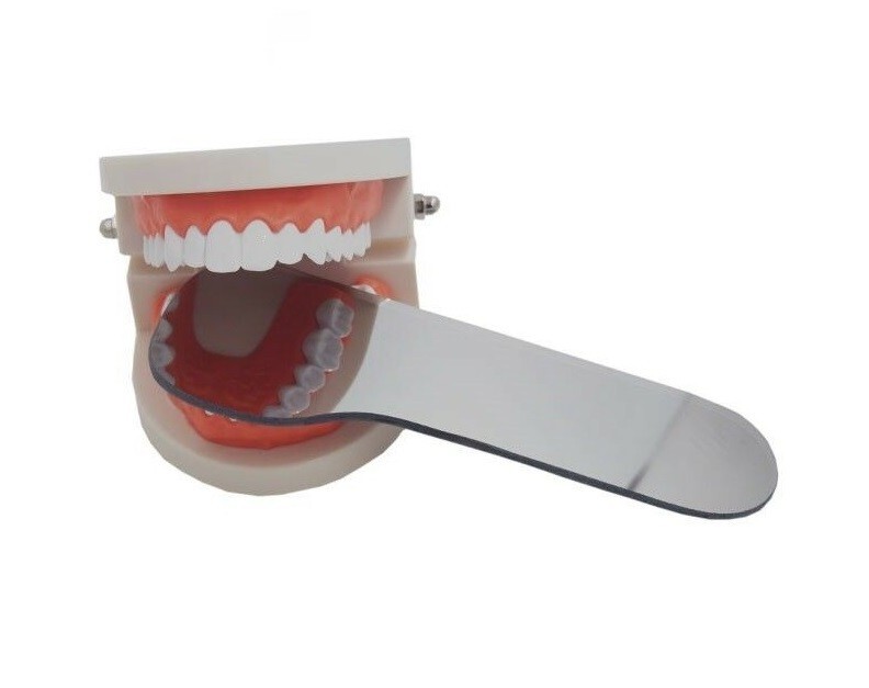 Dental Mirror Photography Mouth Mirrors Intraoral 2-sided Glass Fine/Normal Edge