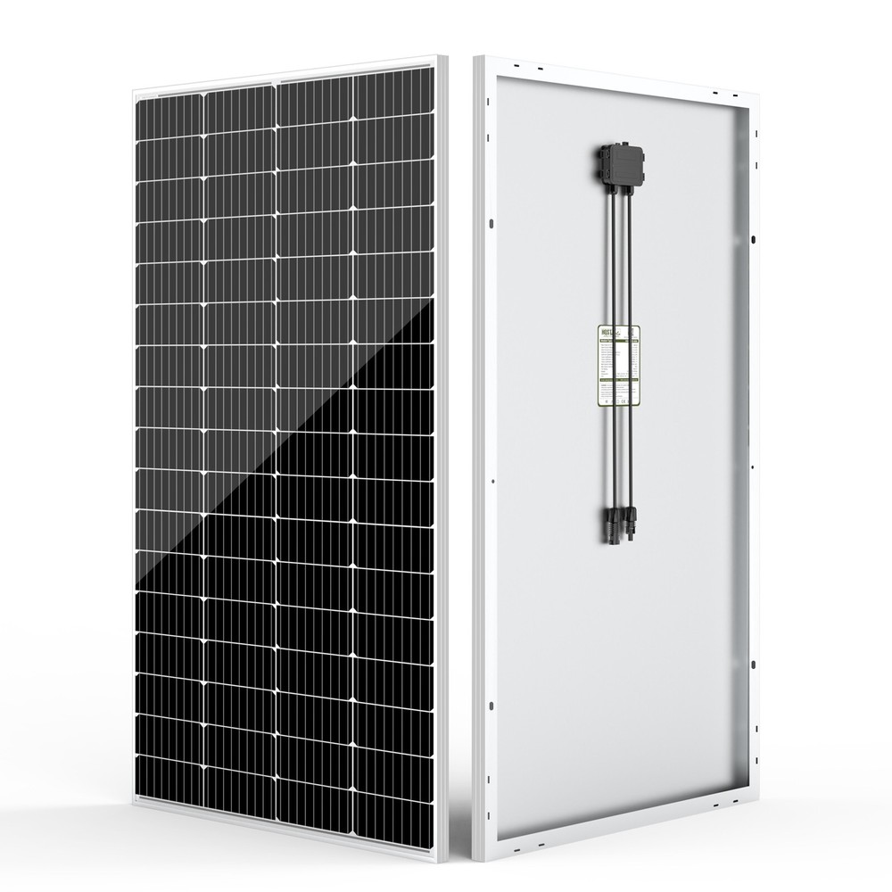Open Box-HQST 200 Watt Solar Panel, 9BB Monocrystalline Solar Panels