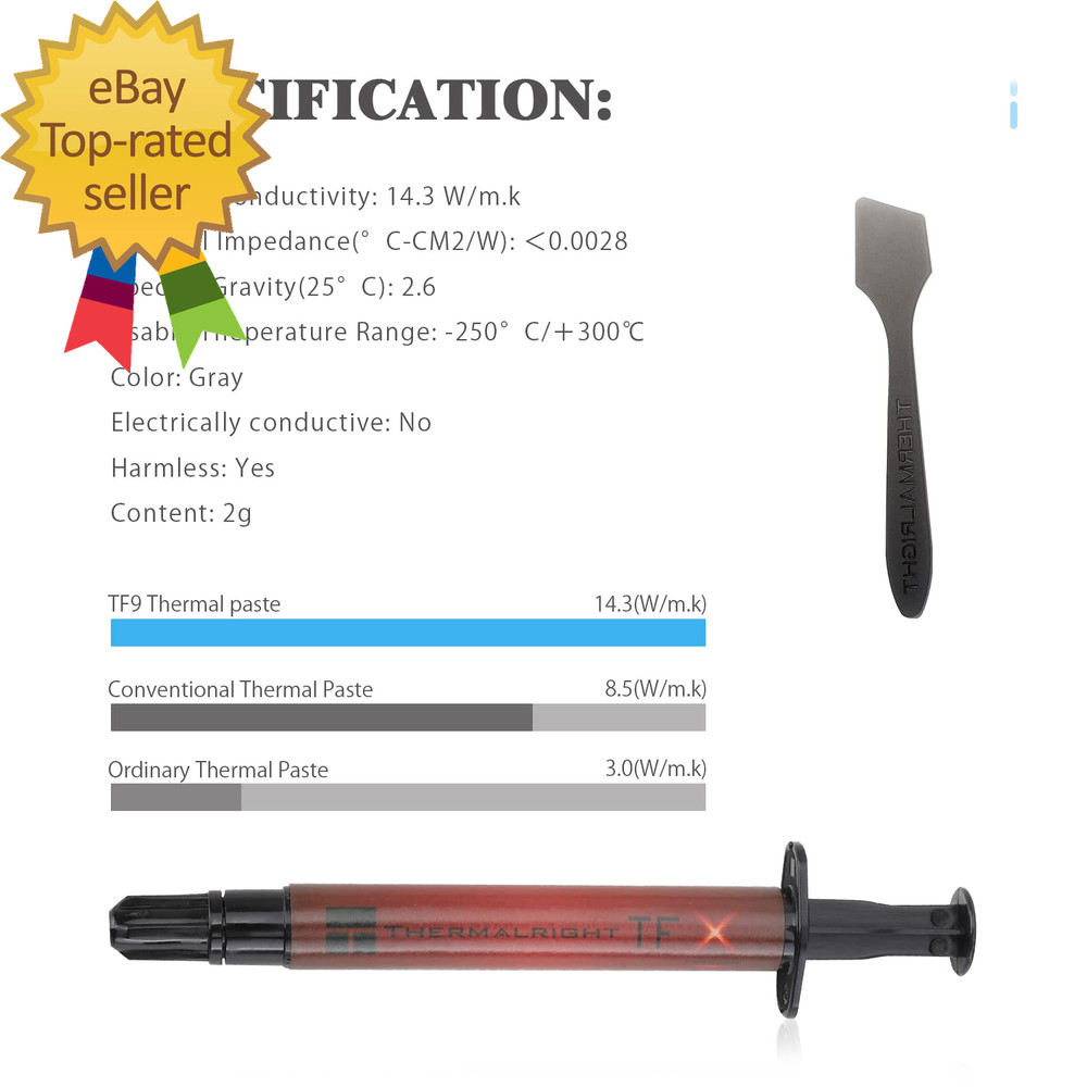 TFX 2G Thermal Paste,The High Performance Thermal Grease for Cooling All
