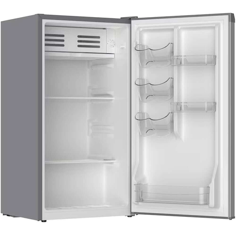 Frigidaire Mini Refrigerator 3.2 Cu Ft Reversible Door Adjustable Temp (Silver)