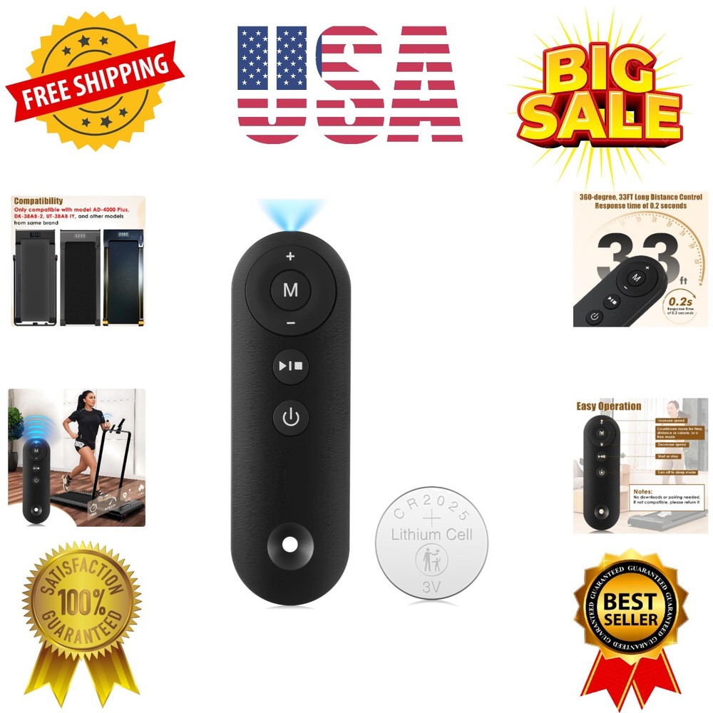 Walking Pad Remote Replacement Compatible with Model AD-4000 Plus, DK-38AB-1,...