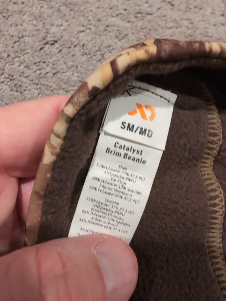First Lite Catalyst Brimmed Beanie Typha Small/Medium Excellent!