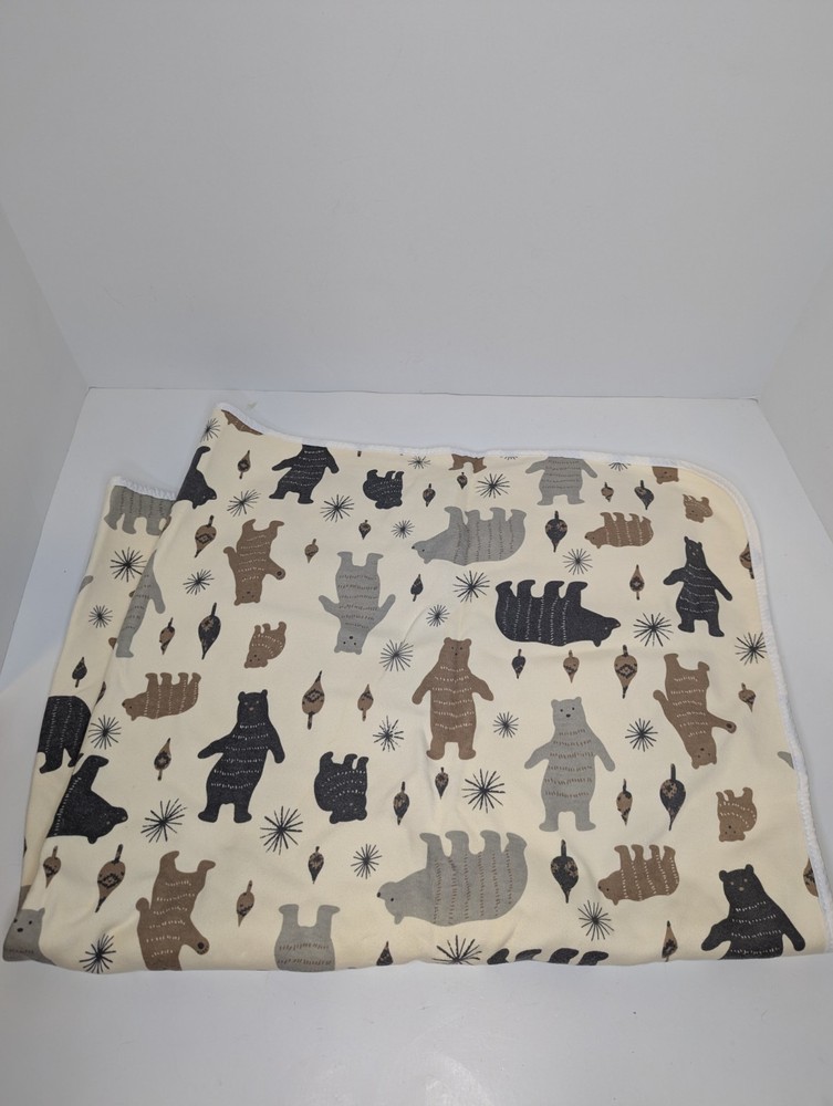 Waterproof Potty Training Bed Protector Blanket For Kids Bear Forest Theme